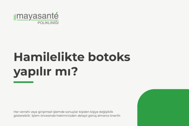 Hamilelikte Botoks Yapılır mı? Gebelik ve Emzirmede Dolgu ile Cilt İşlemleri
