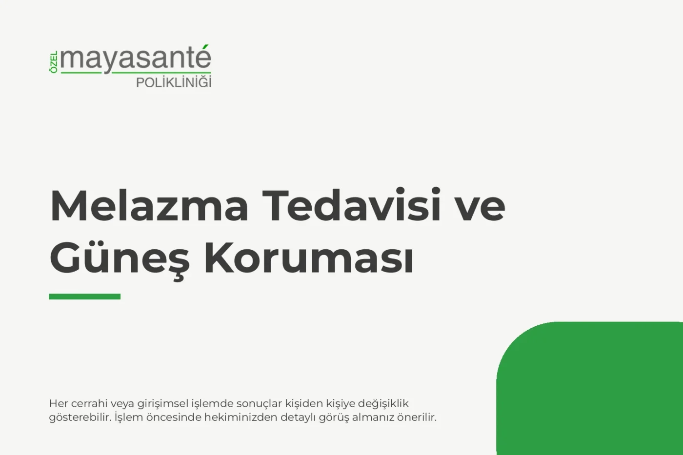 Melazma Tedavisi Nasıl Yapılır? Yöntemler ve Güneş Koruması